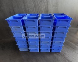 Maschine: SSI SCHäFER 14/6-4 (210x150x123mm) Sichtlagerkasten Stapelkiste Kasten Kiste
