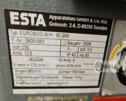 Maschine: ESTA Eurosog W/H 80.299 Industriesauger Staubsauger