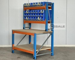 Maschine: STOW Pal Rack NS 1.550mm Packtisch Versandtisch Werktisch Werkbank