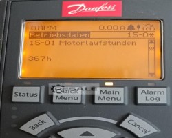 Maschine: DANFOSS VLT FC-302P4K0T5E20H1XG… Frequenzumrichter, 4 KW