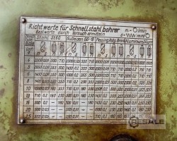 Maschine: WMW BS 25 B Säulenbohrmaschinen