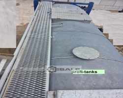 Maschine:  Containertank V23 Edelstahltank 28.500 L V4A isoliert beheizbar