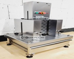 Maschine: SINMAG QM 210 Schokoladenüberziehungsanlagen