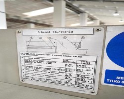 Maschine: EUROMETAL HGS 6×3200 NC Tafelscheren