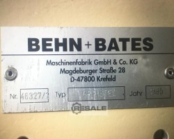 Maschine: BEHN+BATES BP 1 STEL Abfüllmaschinen für Pulver