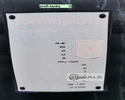 Maschine: FORMOPLAST AHL- ASL-Tank P427 PEHD-Tank 30.000L Kunststofftank doppelwandig