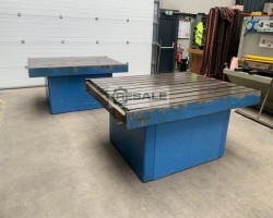 Maschine: CAST IRON BED 3650 x 1370 x 150 mm Montagetische