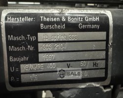 Maschine: THEISEN + BONITZ TB Sprint 303 Bindemaschinen
