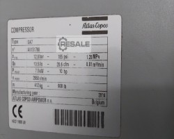 Maschine: ATLAS COPCO GA 7 Kompakt Schraubenkompressor / Kompaktanlage