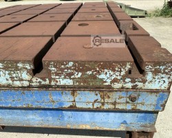 Maschine:  Cast iron bed 2300x1900x200mm Montagetische