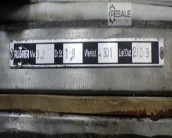 Maschine: ALLGAIER D1200 Siebe