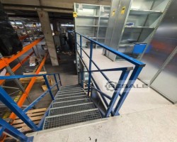 Maschine: SCHULTE LAGERTECHNIK MULTIplus geschossige Fachbodenanlage 440 m²