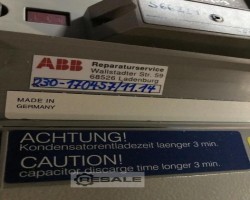 Maschine: ABB SDS105-077A0-670V01-0070 sds 100 servo drives