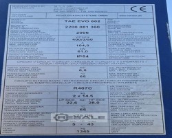 Maschine: REHSLER TAE EVO 602 Kaltwassersätze