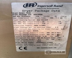 Maschine: INGERSOLL-RAND TS3A Druckluft Kältetrockner Airdryer 12 bar