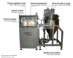 Maschine: LLEAL MAX-MIX MM-500 VACUUM MIXER Batchmischer