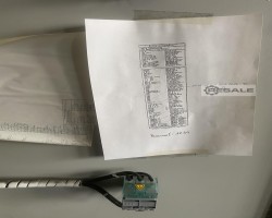 Maschine: ZEBRA + LOCCOMP Paletten-Etikettier Palettenetikettierer