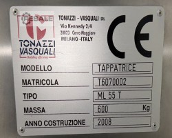 Maschine: MARCHESINI Tonazzi ML-55 T Automatic Rota Verschliesser