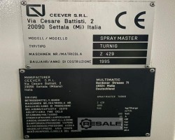 Maschine: CEEVER Spraymaster Turning Reinigungsmaschinen