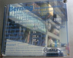 Maschine: BERNING BS0700 Sleeve Etikettiermaschinen
