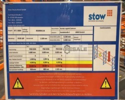 Maschine: STOW 21,6m Pal Rack 6m height 6 levels Palettenregale