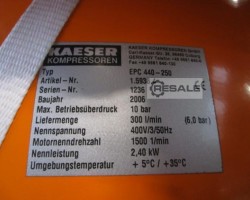 Maschine: KAESER TA 5 MIT TANK KÄLTETROCKNER