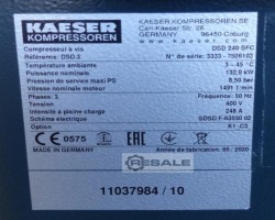 Maschine: KAESER DSD240SFC 