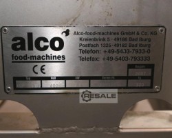 Maschine: ALCO ASP250N Flattener