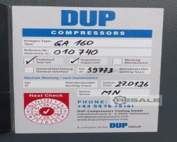 Maschine: ATLAS COPCO GA160 