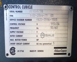 Maschine: ATLAS COPCO GA22VSDFF Schraubenkompressor Atlas Copco GA22VSDFF