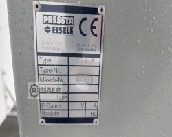 Maschine: PRESSTA EISELE AKF Ausklinkfräsen