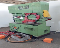 Maschine: MUBEA KBLH 500 Profilstahlscheren