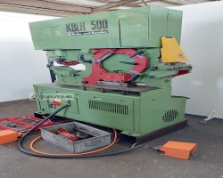 Maschine: MUBEA KBLH 500 Profilstahlscheren