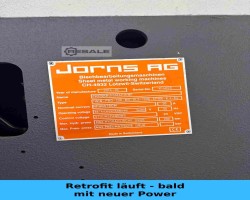Maschine: JORNS TP200-RH-SL3-1300-CP100-6,4-hs Schwenkbiegemaschinen