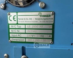 Maschine: ATS TANNER US 2000 AB Banderolier- und Umreifungsmaschinen