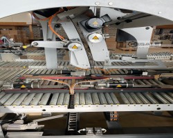 Maschine: HEIDELBERG Diana Packer Abpackhilfe für Faltschachtelklebemaschinen