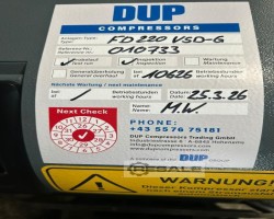Maschine: ATLAS COPCO FD220VSD-G 