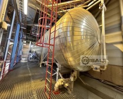Maschine: SIEMENS - AHLSTROM CFB 100 kg/s 137bar 535ºC Dampfkesselkraftwerk mit 240 MW CFB - 88 MVAe