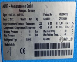 Maschine: ALUP SCK25-10 