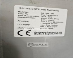 Maschine: WILD GOOSE Meheen M6L 2400bph Flaschenabfüllanlagen
