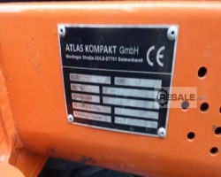 Maschine: ATLAS AC 20 Minibagger