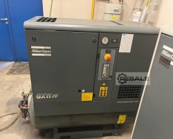 Maschine: ATLAS COPCO Ga 18, GX 11 FF , FD 120 Kompressoranlage: 2 x Kompressor + behälter + Troc