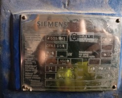 Maschine: SIEMENS CFR3 G5A Stromerzeuger