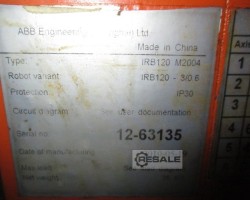 Maschine: ABB ROBOTICS IRB 120 IRC5 M2004 Industrieroboter
