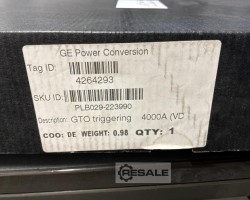 Maschine: GE POWER CONVERSION A9BAD409291 Steuerung