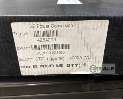 Maschine: GE POWER CONVERSION 4000 A VDM7 GTO Ansteuerung