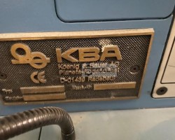 Maschine: KBA RA 105-6 SW 2 PWHA Universal 