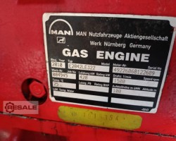 Maschine: K+S (WOLF) GTK 382K - Gas-BHKW 420 KW Blockheizkraftwerke (BHKW)