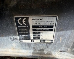 Maschine: MECALAC/AHLMANN AS 900 - all wheel Schwenklader