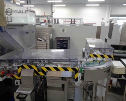 Maschine: B+S/HEINO ILSEMANN B+S ESA 102 / HI BMP-400 Etikettiermaschinen vollautomatisch